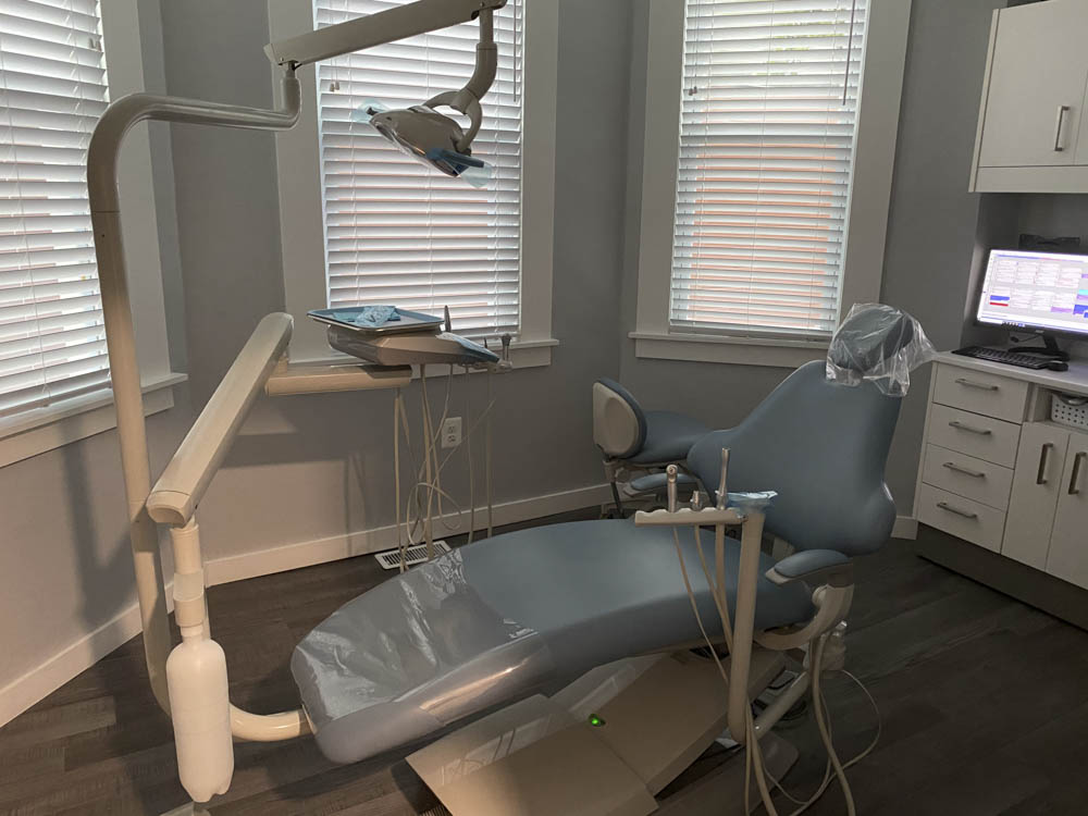 Hamilton Family Dentistry exam room